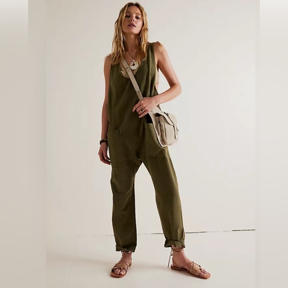Free People High Roller Jumpsuit, Medium, NWT